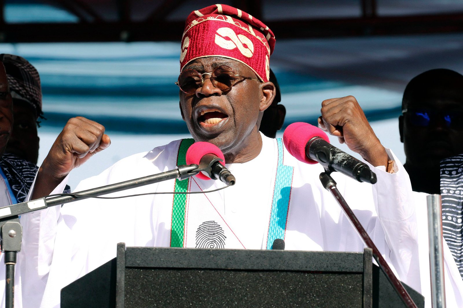 Le président du Nigeria Bola Ahmed Tinubu