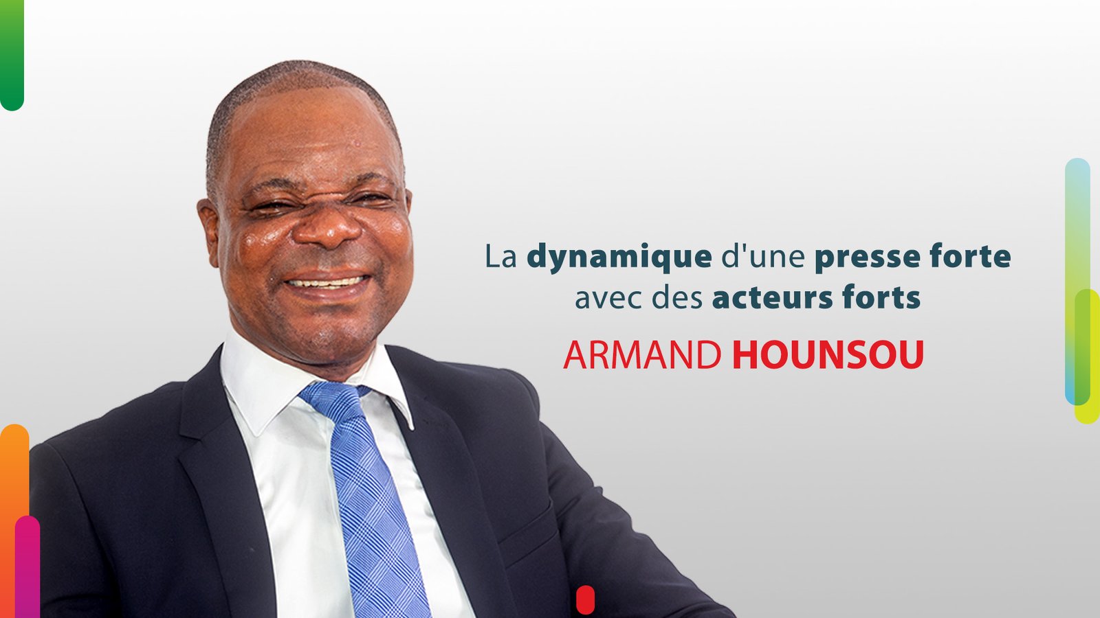 le candidat Armand G. Hounsou veut faire de la HAAC un organe plus proche des professionnels des médias