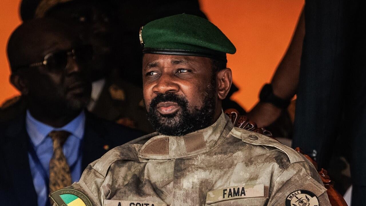 Le président de la transition du Mali