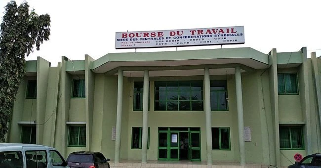 La Bourse du travail à Cotonou