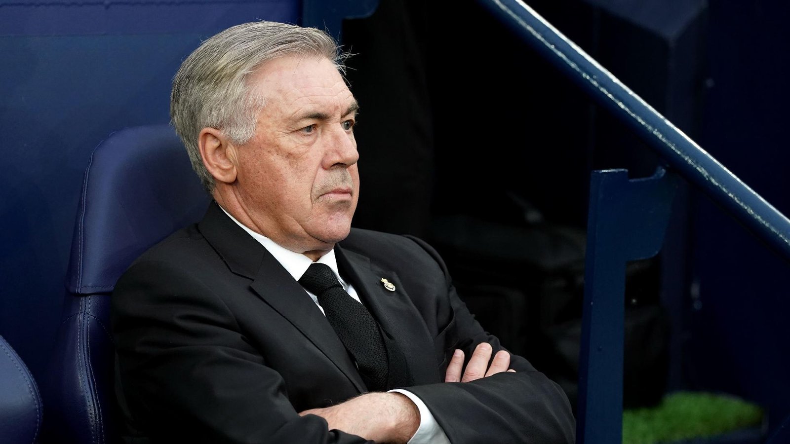 L'entraîneur du Real Madrid Carlo Ancelotti