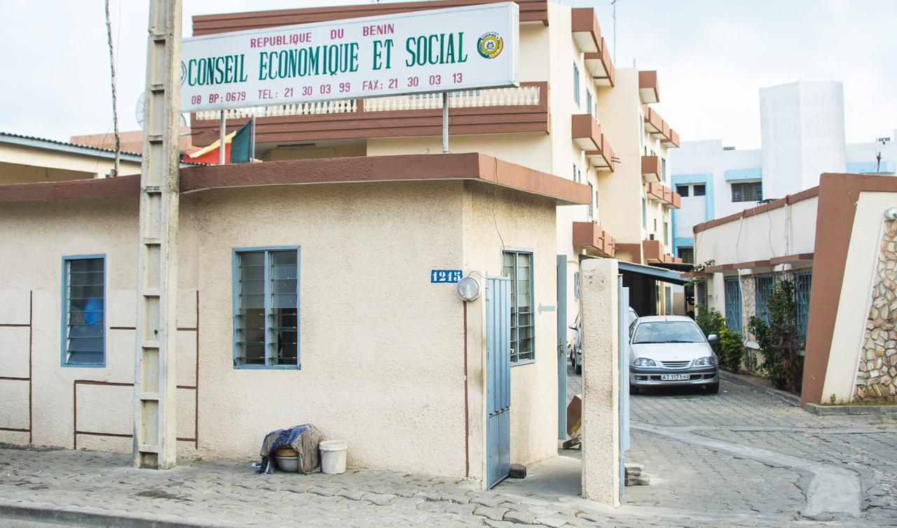 Le siège du Conseil économique et social du Bénin