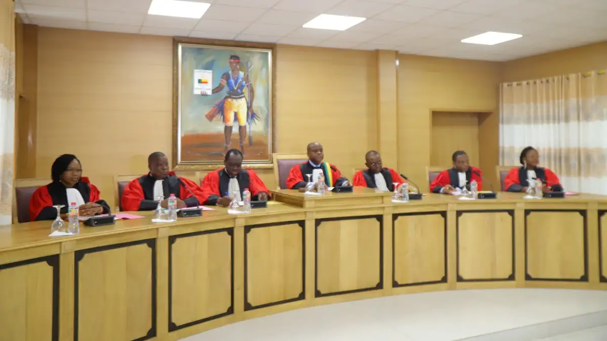 Des juges de la Cour consttitutionnelle du Bénin