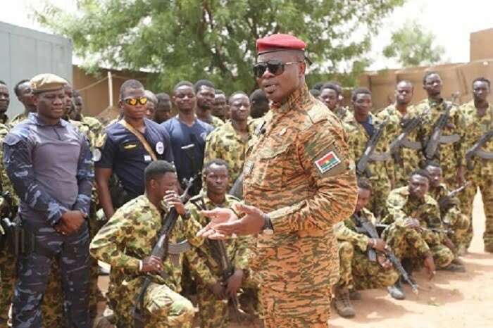 L'ex-président du Burkina Faso, le lieutenant-colonel Paul-Henri Sandaogo Damiba