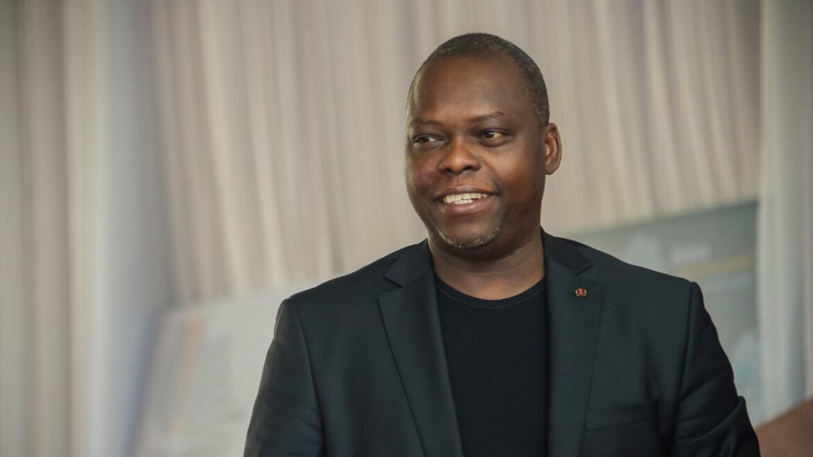 Le nouveau président de la HAAC Édouard Loko