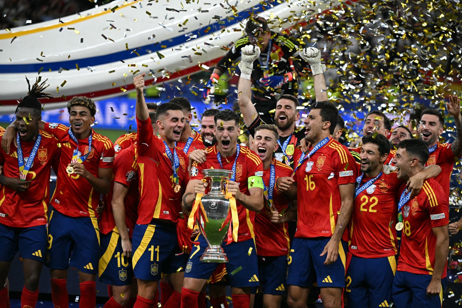 L'Espagne sur le toit de l'Europe avec sa victoire face à l'équipe d'Angleterre lors de l'Euro 2024
