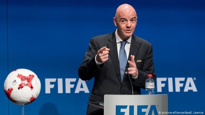 Le président de la FIFA, Giani Infantino