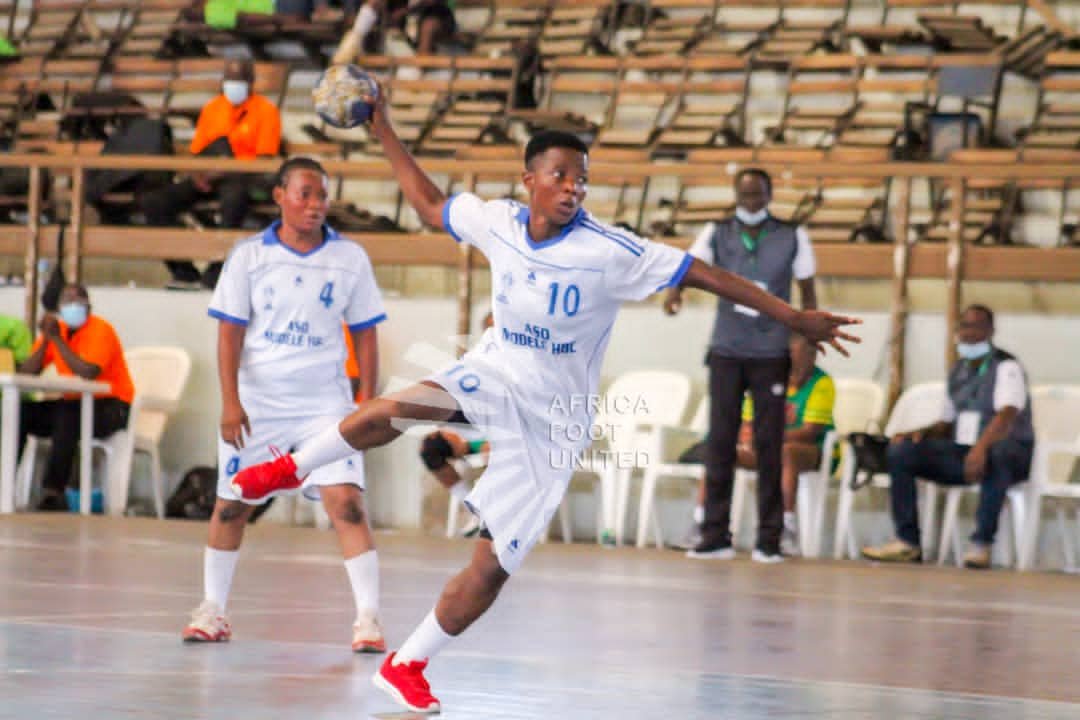 Des joueurs de handball du championnat béninois. © Africa Foot United