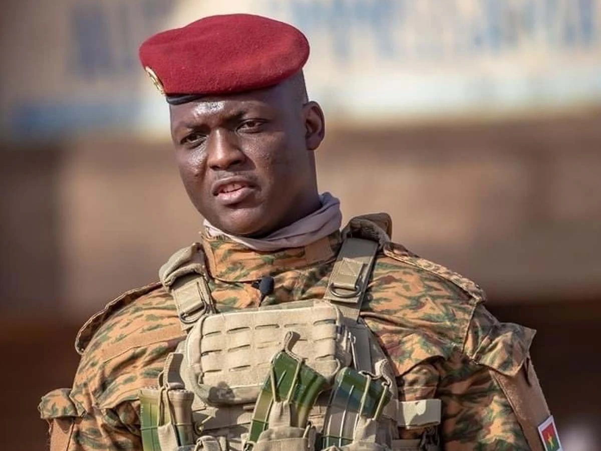 Le président du Burkina Faso, Ibrahim Traoré. © Présidence du Faso