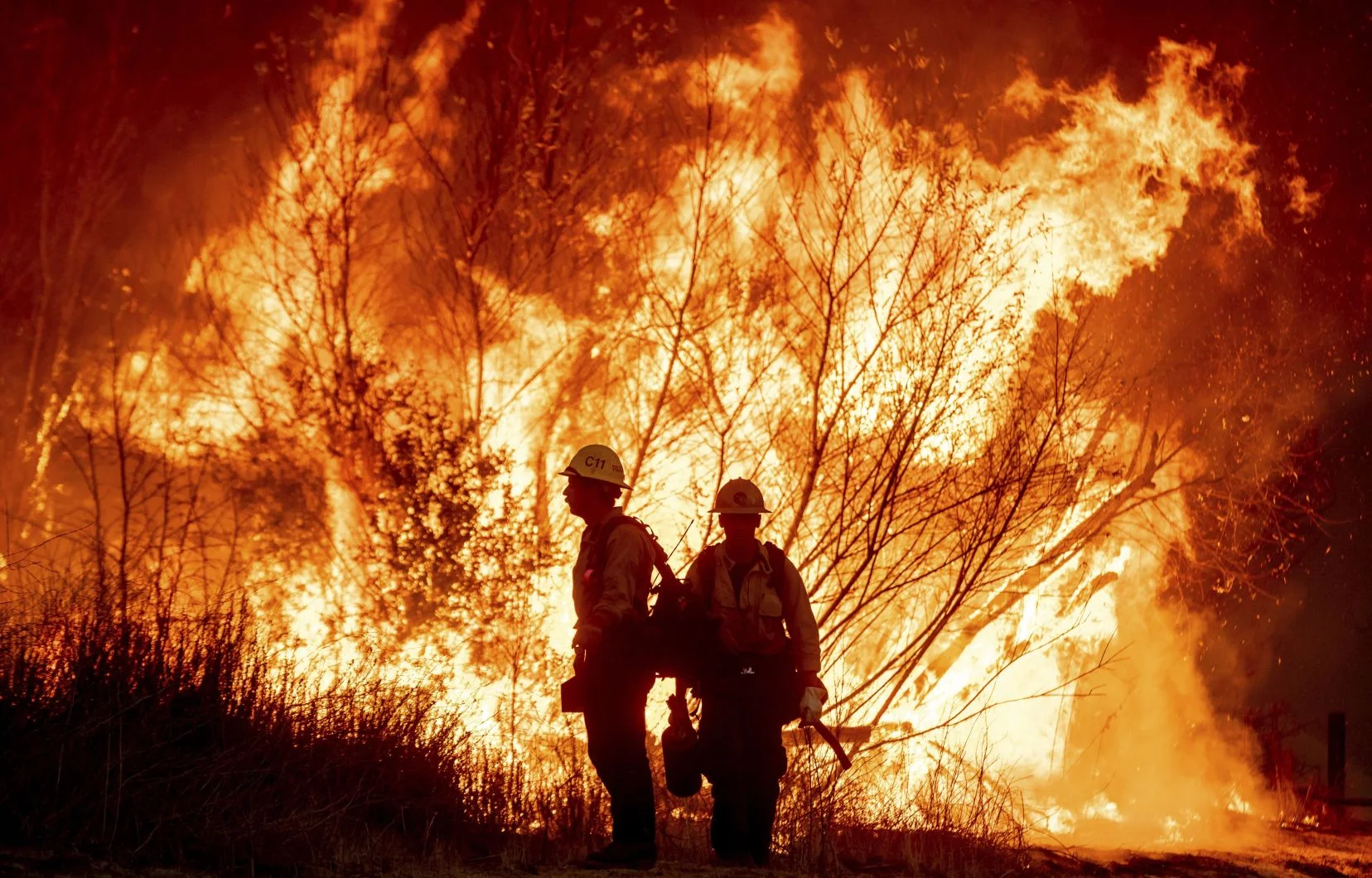 Un incendie à Los Angelas aux Etats-Unis