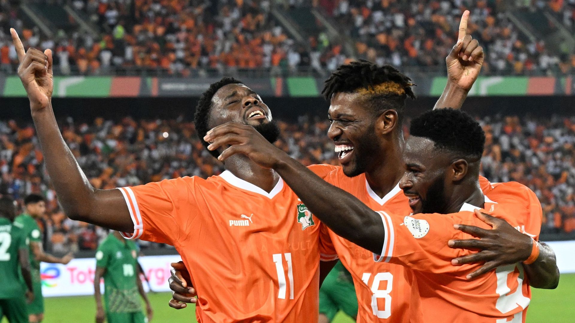 La Côte d'Ivoire, pays hôte, bat la Guinée-Bissau 2-0 et entame bien la ...