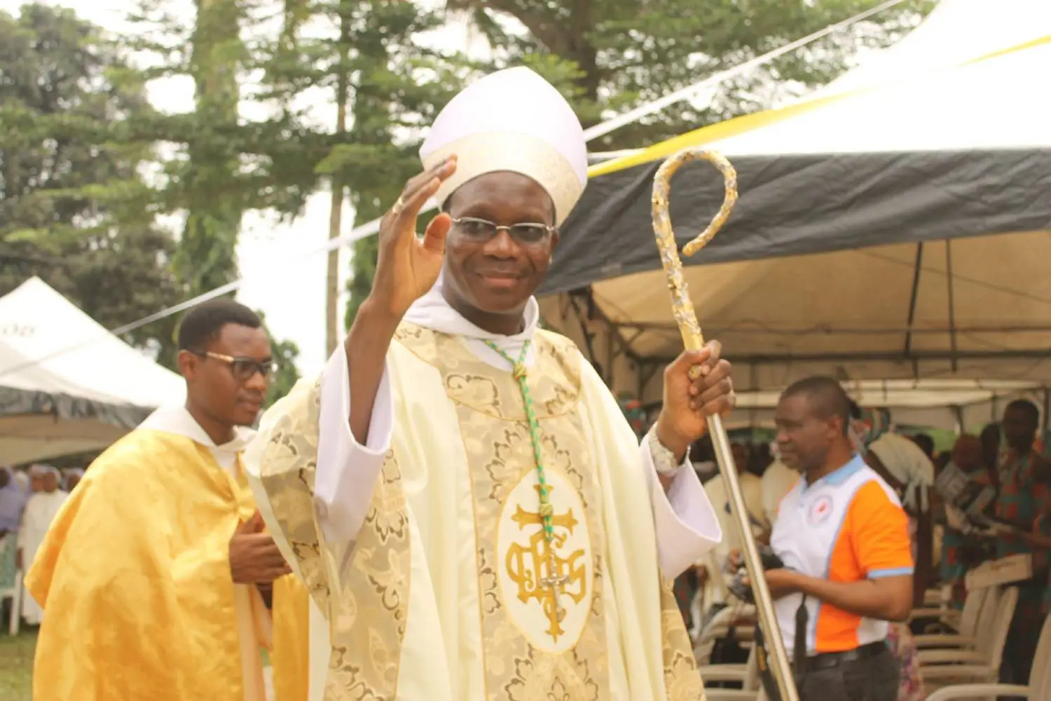 Mgr Roger bHoungbédji, archevêque de Cotonou