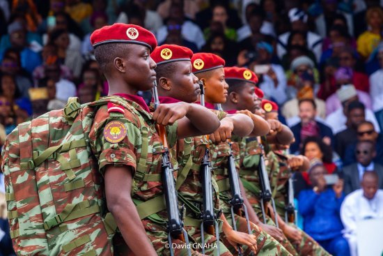 Des militaires de la garde nationale du Bénin