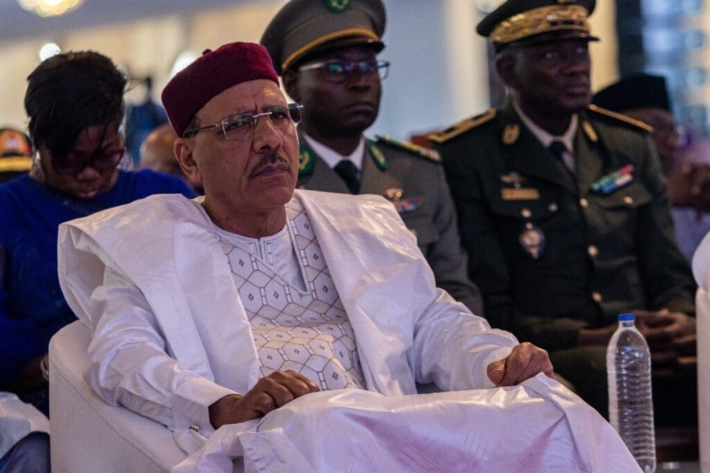 Le président déchu du Niger Mohamed Bazoum