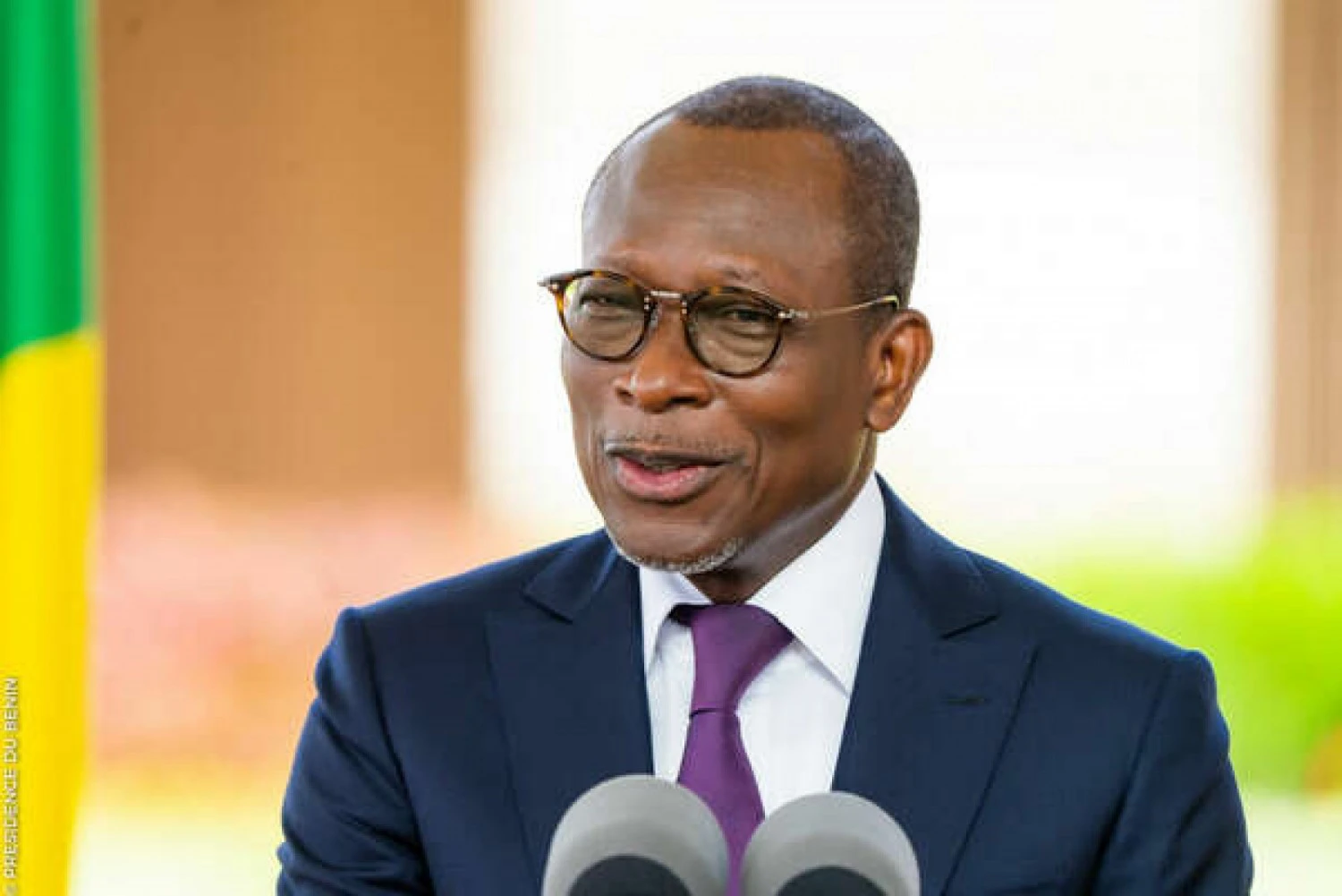 Le président béninois, Patrice Talon. © Présidence du Bénin