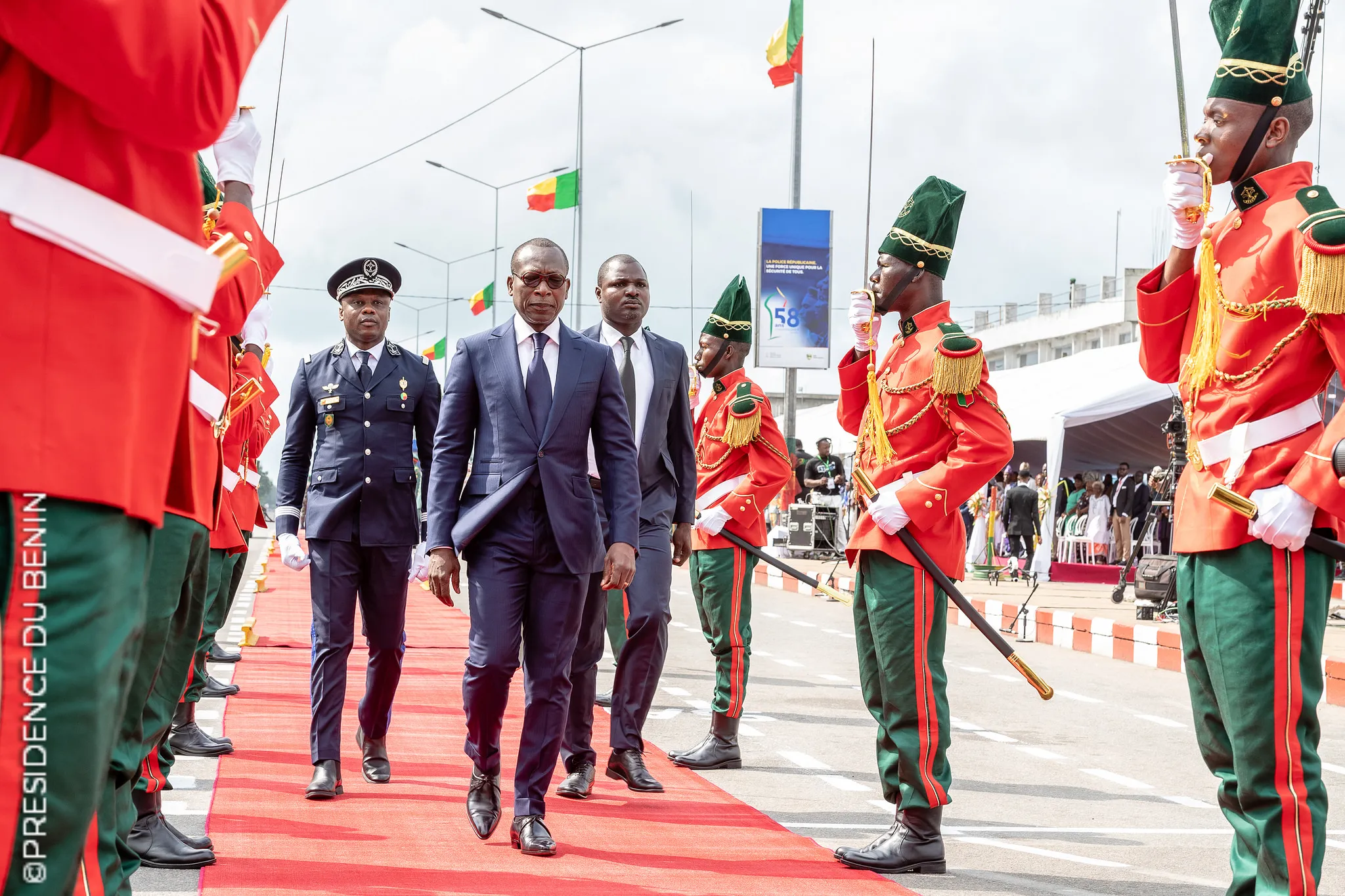 Le chef de l'Etat béninois, Patrice Talon. @Présidence du Bénin