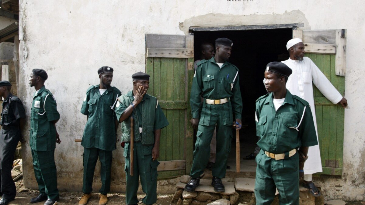 Des policiers du Nigéria