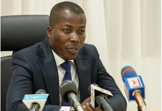 Le porte-parole du gouvernement béninois, Wilfried Léandre Houngbédji. © Présidence du Bénin